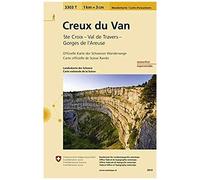 Swisstopo 1 : 33 333 Creux Du Van
