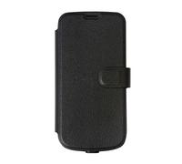 SWISSVOICE - S510-M Wallet Case - Coque De Protection Smartphone - Format Portefeuille avec Porte-Cartes De Crédit - Fermeture Magnétique - pour Smartphone pour Sénior S510-M - Noir