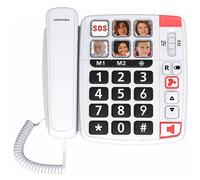 Swissvoice Xtra 1110 Téléphone à grosses touches avec raccourcis photo.