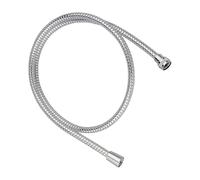 SwissWave - Flexible de Douche Pratique pour Douchette ou Pommeau de Douche - Tuyau de Douche Anti-Torsion, PCV Certifié Eau Potable, Anti-Rayures - Connexion Filetage Femelle 1/2-125 cm