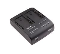 Swit S-3602D 2x2A Chargeur DV Compatible avec Panasonic Vbd / VBR