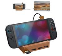 Switch 2 TV Dock with 4K/60Hz HDMI 2.0A Adapter for Nintendo Switch 2, USB3.0 Port - Portable Switch 2 TV Adapter for Official Nintendo Switch 2