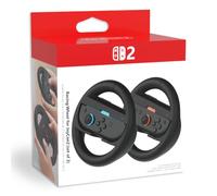 Switch 2 Volant pour Nintendo Switch 2 JoyCon Racing Accessoires | Steeing Wheel Pack avec Mario Kart World et 8 jeux Deluxe - JoyCon 2 roues pour Nintendo 2025 Switch2