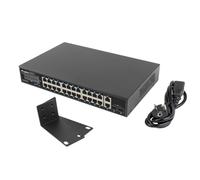 Lanberg Commutateur réseau 24 x 1 Go PoE+ 2 x GB 2 x SFP Rack 19" Gigabit Ethernet 360 W