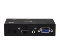 StarTech.com Switch 2x1 HDMI et VGA vers HDMI avec convertisseur VGA vers HDMI et commutation prioritaire - 1080p