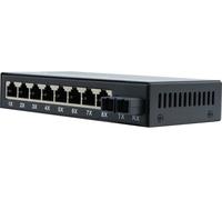 Switch 8 ports 10/100 et convertisseur fibre optique 100FX SC Monomode 25Km