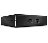 Lindy Commutateur audio optique Toslink 70436 – 2 ports – automatique