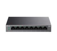 TP-Link Commutateur Ethernet Gigabit 8 Ports avec 8 Ports PoE+, Budget PoE 62 W, récupération Automatique PoE, Plug & Play, boîtier métallique, idéal pour la Surveillance IP et la sécurité réseau