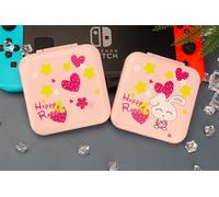 Switch Card Box Nintendo Switch Game Card Storage Box Switch Theme Card Box-K060 Bunny-Pink-Joy1381