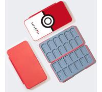 Switch Card Case Switch Oled Game Card Storage Box Switch 24in1 Theme Card Case-Akswk Poké Ball (Noir)-Joy945