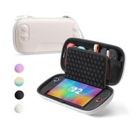 Switch Case for Nintendo Switch 2, Upgraded Honeycomb Shock-Absorbing Design, Portable Full Protection Travel Bag Cover for Nintendo Switch 2 Accessories with 10 Game Cards Storage