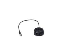 switch casque tel RJ9 double +écoute + boutons muet