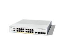 Switch - CISCO - Catalyst 1300 - 16 ports GE PoE - 4x10G SFP+ - Sécurité avancée