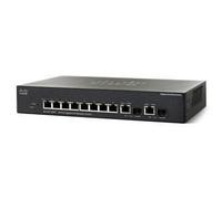 Switch Cisco Small Business SG250-10P Gigabit manageable 8 ports 10-100-1000 PoE+ 62W + 2 ports combo mini-GBIC