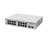 Switch Cloud Smart - MikroTik - CSS318-16G-2S+IN - 16x Gigabit - 2x SFP+