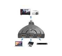 Switch Commutateur HDMI, HDMI divisé en 3 ports - Supporte 3D, 1080P, HD Audio