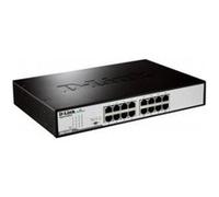 D-Link DGS-1016D/E commutateur réseau Non-géré Noir, Métallique