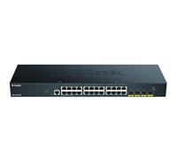 D-Link Commutateur DGS-1250-28X/E 24 ports Gigabit 4x10G SFP+ Smart L3 Lite montable sur rack