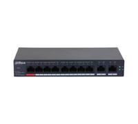 Dahua Commutateur cloud DH‑CS4010‑8ET‑110 – 8 ports PoE (110 W) + 2 liaisons montantes 10/100/1000
