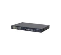Switch - DAHUA - DH-LR2218-16ET-240-V2 - 16 Ports Gigabit - PoE - Rackable