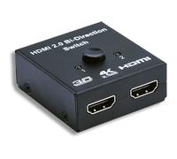 Switch Displayport 4K HDMI Splitter Bidirectionnel lentrée 2 Sortie -2 entrée 1 Sortie Commutateur Mini Splitter HDMI Répartiteur 2