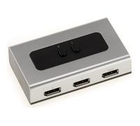 Switch DisplayPort - DPCP et HDCP - Résolution 2560x1600 - 2 Sources 1 écran