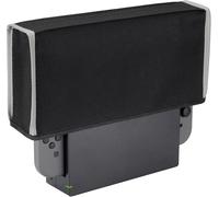 Switch Dustproof Protective Cover for Switch OLED,Protective Dock Case for Nintendo Switch,Anti-Scratch Waterproof Cover for Switch & Switch OLED-Black & Light Grey Trim