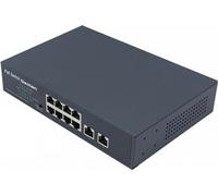 DEXLAN SWITCH 10P 10/100 DONT 8 PoE+ 120W