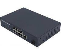 Switch ethernet 8 ports 10/100 mbps poe+ 120w & 1 gigabit & 1 sfp