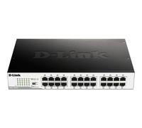 D-Link DGS-1024D Switch 24 Ports Gigabit Metallique 10/100/1000mbps - Idéal Partage de Connexion et Mise en Réseau Small/Home Office