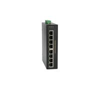 Level One Commutateur IFP-0801 8 x 10/100 (4 PoE+) PoE+ 126W Rail DIN Fixation murale Tension CC