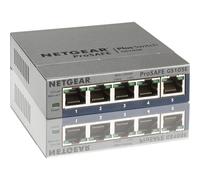 Switch ethernet NETGEAR GS105E Metal 5 Ports Gbps +Interface web
