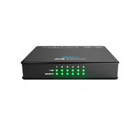 Switch Ethernet pour Réseaux AVB MOTU Switch AVB, 5 Ports Gigabit, Latence Ultra-Faible, Conception Rackable. Permet de relier plusieurs interfaces AVB.