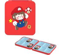 Switch Game Case for Switch Lite NS,Switch Game Box,Switch Game Storage,12 Game Card Slots and 12 SD Slots