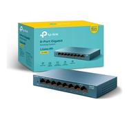 Switch Gigabit 8 Ports RJ45 - TP-Link - LS108G - Switch Ethernet idéal pour étendre Le réseau câblé pour Les Bureaux à Domicile