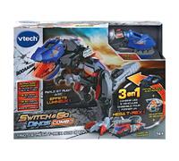 Jouet assemblable VTECH SWITCH & GO COMBO - TRIO, le méga T-Rex SOS (3 en 1) pour enfant de 4 ans et plus