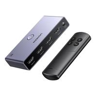 Switch Hdmi 2.1 8K 60Hz Commutateur 4K 120Hz 3 Entrées 1 Sortie 1080P Dolby Vision Atmos Hdr 3D Haute Vitesse 48Gbps Compatible Avec Pc Ps5 Ps4 Ps3 Xbox One 360 Dvd Tv Box Projecteur[X614]