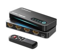 Switch HDMI 4K 120Hz 3x1, AVIDGRAM 8K HDMI Commutateur 3 In1 Out avec télécommande 2.1 Swicther Prise en Charge Automatique 8K 48Gbps pour Xbox Series X PS4 Pro PS5