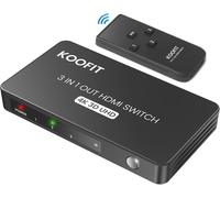 Switch Hdmi 4K 60Hz, Multiprise Hdmi Switch 3 Entrées 1 Sortie, Commutateur Hdmi Avec Télécommande Supporte 4K 3D Uhd, Multi Hdmi Splitter Pour Ps5, Ps4, Lecteur Blu-Ray, Dvd, Xbox[YIN4184761]