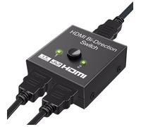 Switch HDMI - OTBACT - 4K 30Hz - 2 Entrées 1 Sortie - Commutateur Bidirectionnel - Noir