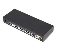 Switch HDMI SpeaKa Professional SP-5441116 3 ports Lecture 3D possible, avec télécommande, ARC (canal de retour du son) 3840