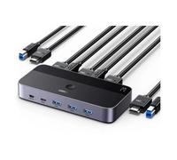 Switch HDMI Ugreen CM664 2 en 1 Noir
