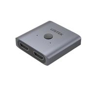 Switch HDMI - UNITEK - V1127A - Aluminium - 4K - Bi-directionnel