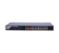 Switch Hikvision 24 Ports PoE 10/100 Mbps - DS-3E1326P-EI(B)