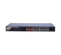Switch Hikvision 24 Ports PoE 10/100 Mbps - DS-3E1326P-EI(B)