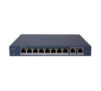 Switch Hikvision DS-3E1510P-EI/M(B) 8 Ports Gigabit PoE+ 802.3af/at + 2 Uplink