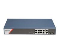 Switch Hikvision DS-3E1512HP-SI-8P2T2F 12 Ports 130W Gigabit PoE+