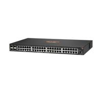HPE Aruba Networking Aruba 6100 48G 4SFP+ Géré L3 Gigabit Ethernet (10/100/1000) 1U Noir
