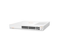 HPE Commutateur Instant On 1960 24G – 24×1Gb, 2×10Gb SFP+, 2×10GbBase‑T, PoE 370W, L3 Lite, Rack