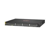 HPE Aruba Networking CX 6100 48G Class4 PoE 4SFP+ 740W Switch - Commutateur - C3 - Géré - 48 x 10/100/1000 (PoE+) + 4 x 1 gigabit/10 gigabit SFP+ (liaison montante) - flux d'air côte à côte - Montable